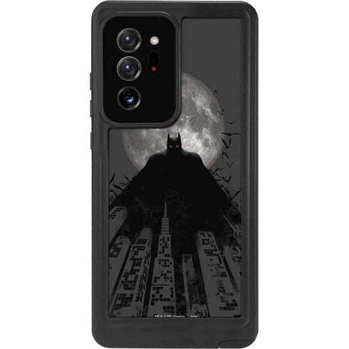 DC Comics Batman On City with Moon Art Galaxy Note20 Ultra 5G Waterproof Case